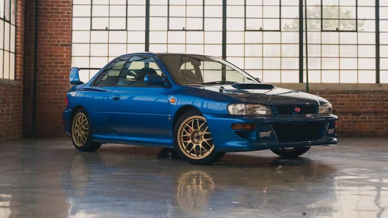 Another uncommon prototype Subaru is available