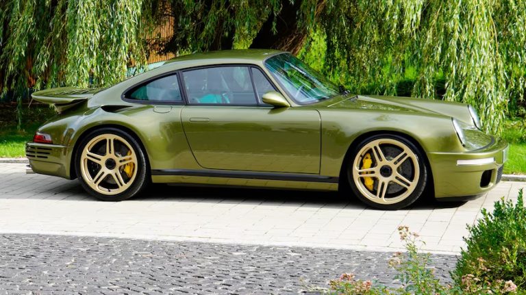 The custom engine in the 2024 Ruf Tribute is a tribute to air-cooled engines