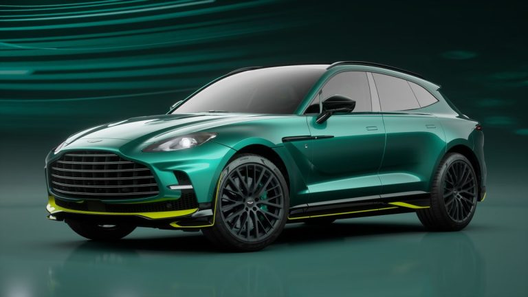 Formula One fan with a lot of money will like the 2023 Aston Martin DBX 707 AMR23 Edition