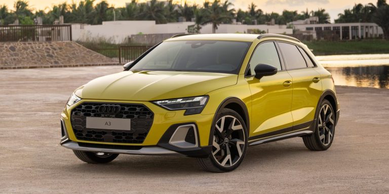 The Audi A3 Allstreet looks stylish, like the Subaru Crosstrek