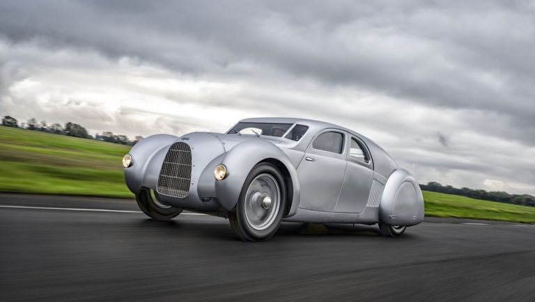 It took Audi 16 years to build the Vision racecar from scratch in the 1930s