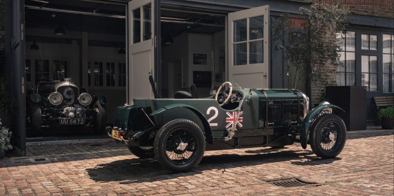 Bentley has electricized and shrunk the 1929 Blower