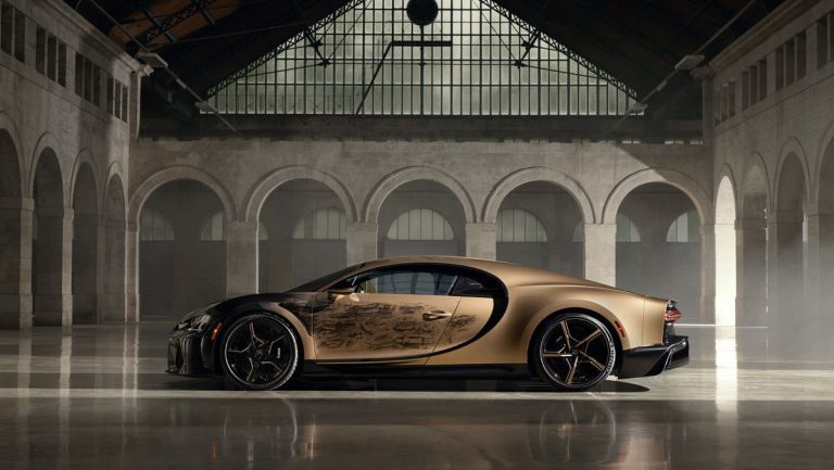 The Golden Age Bugatti Chiron Super Sport is unique