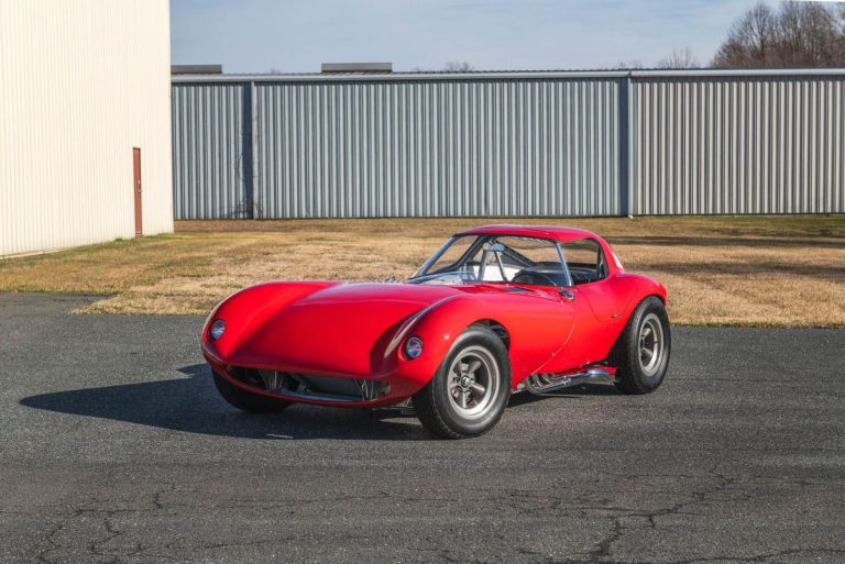 The 1964 GM Shelby Cobra Rival, also known as the Bill Thomas Cheetah Prototype, is for sale