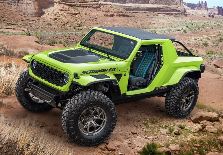 Concepts for the 2023 Easter Jeep Safari show a Wide Range of Engines