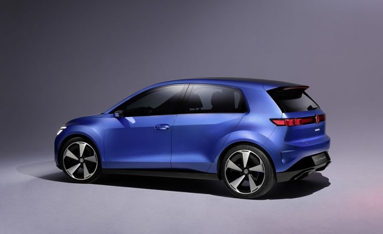 V.W. has shown off the ID.2all Concept, an electric hatchback that costs €25,000.