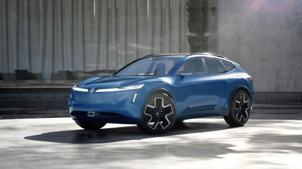 The VW ID. The code idea is a stylish self-driving SUV