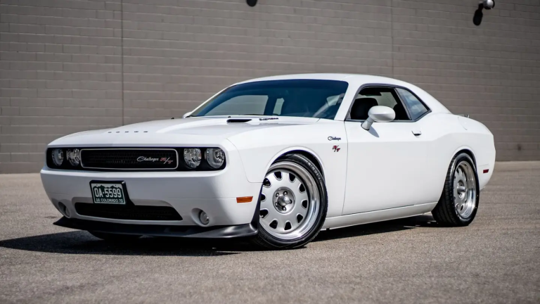 A modern Dodge Challenger named “Vanishing Point” is up for sale