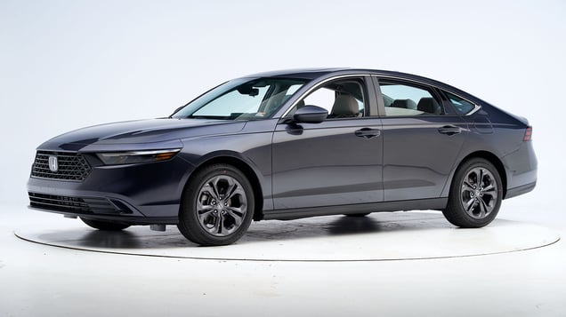 IIHS says the 2023 Honda Accord is the only midsize sedan with a perfect “Good” grade for safety in the back seat