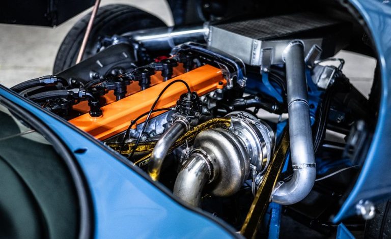 Check out this Nissan 350Z and Jaguar E-Type with two engines