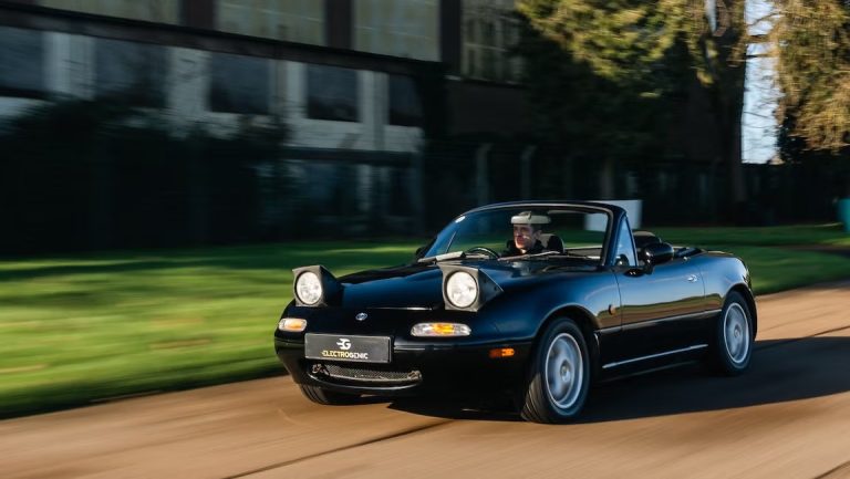 Reversible Mazda Miata EV Conversion Kit Increases Power And Weight