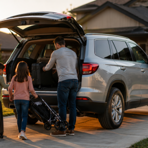 Best 3 row SUV for families with spacious cargo area