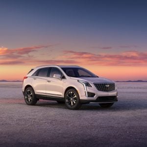 2026 Cadillac XT5 Sport AWD in Shadow Metallic exterior color