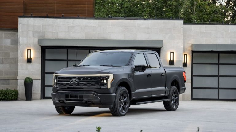 2024 Ford F-150 Lightning Black Edition Platinum