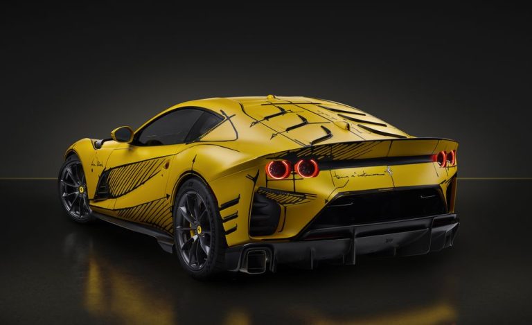 The Ferrari 812 Competizione is a dream car for people who like to draw