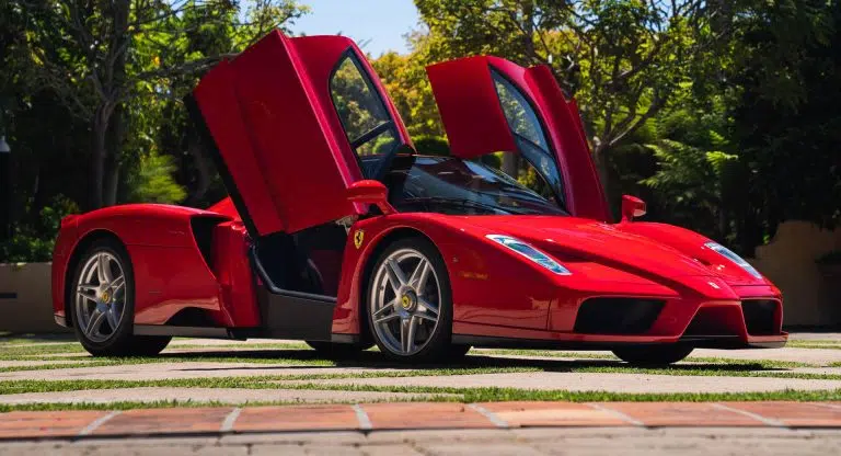 Fernando Alonso’s Ferrari Enzo will likely sell for over $5 million