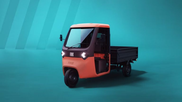 The Fiat Tris, With Its Three Wheels, Maybe The Cutest Way To Get From Point A To Point B