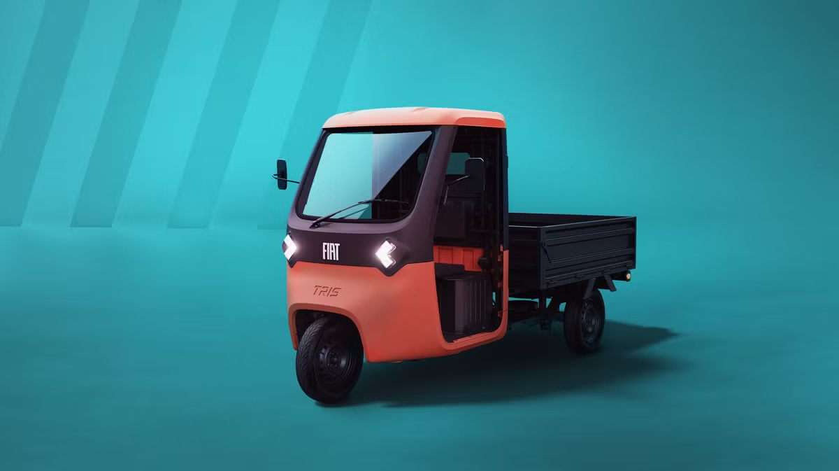 The Fiat Tris, With Its Three Wheels, Maybe The Cutest Way To Get From Point A To Point B
