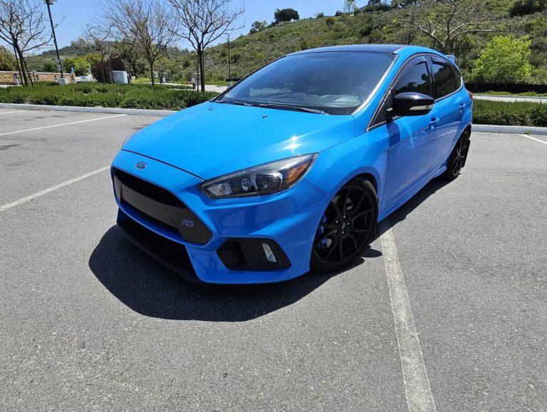 Today, The 2018 Ford Focus Rs Is Our Trailer Pick