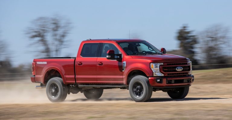 Ford is thinking about adding plastic bumpers to trucks to protect people walking on them