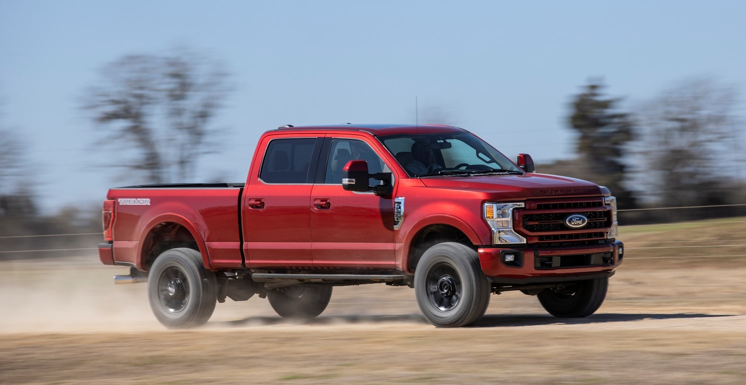 Ford is thinking about adding plastic bumpers to trucks to protect people walking on them
