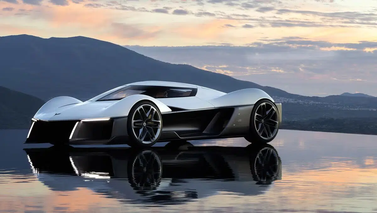 This Sleek, Low-Profile Corvette Concept Was Developed In The United Kingdom