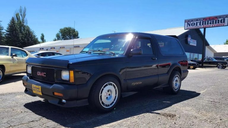 Today’s Bring A Trailer Car Is A 1993 Gmc Typhoon With Wheels From A C4 Corvette
