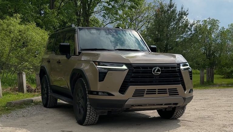 Three interesting parts of the 2024 Lexus GX550 Overtrail are tested