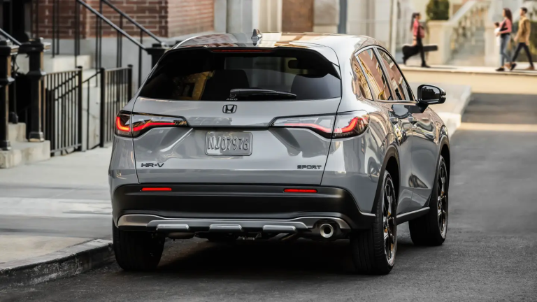 The back windows of the Honda HR-V break down on their own