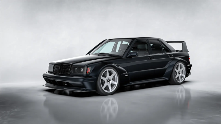 The first Mercedes 190E Evo II restomod from the shop of the AMG founder is for sale