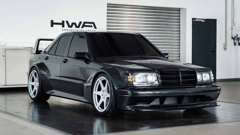 HWA’s carbon-bodied Mercedes 190E is back in production for $770,000