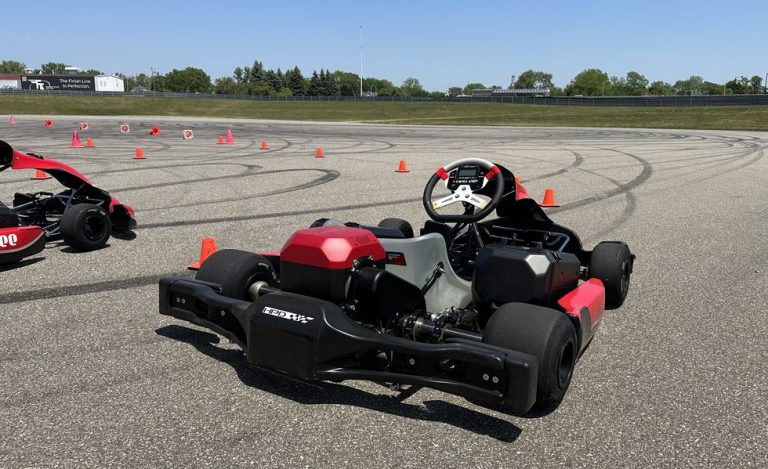 The Honda eGX Kart is a lot of fun and gives a glimpse into the future of racing