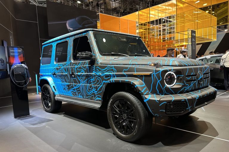 Future Mercedes-Benz EQG Shows Off Its Camouflage; Production Is Set to Start Soon