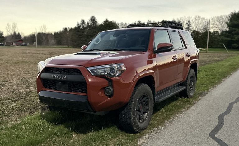 We followed the eclipse in a Toyota 4Runner that would soon no longer be made