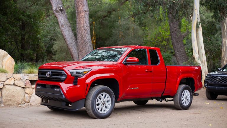 How the engine in the 2024 Toyota Tacoma is different from the one in the Highlander