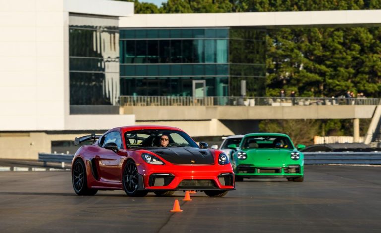 The Nürburgring, Laguna Seca, and Daytona International Speedway are all modelled after Porsche’s new track.