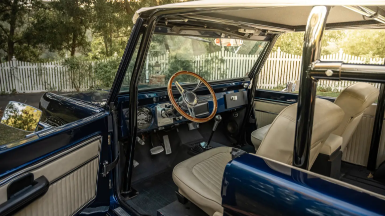 Someone bought the 1970 Bronco that Jenson Button drove. They want their money back now