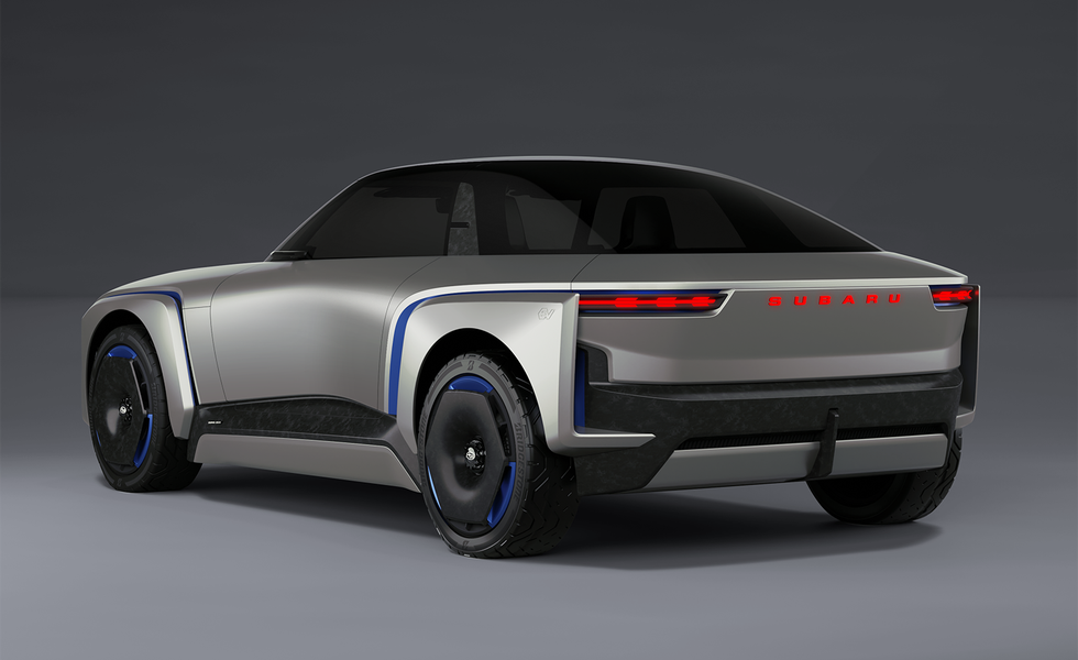 The Subaru Sports Mobility Concept is a Japanese power car that runs on electricity