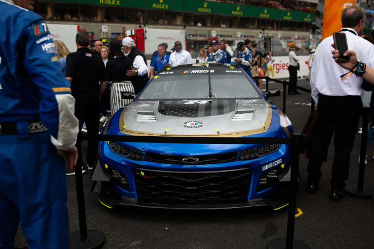 The NASCAR Camaro from Garage 56 was the show’s star at Le Mans