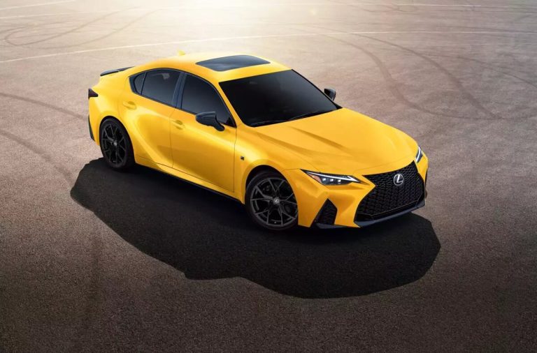 The 2025 Lexus IS Starts At $41,360 And Comes In Sleek Silver And Bright Yellow