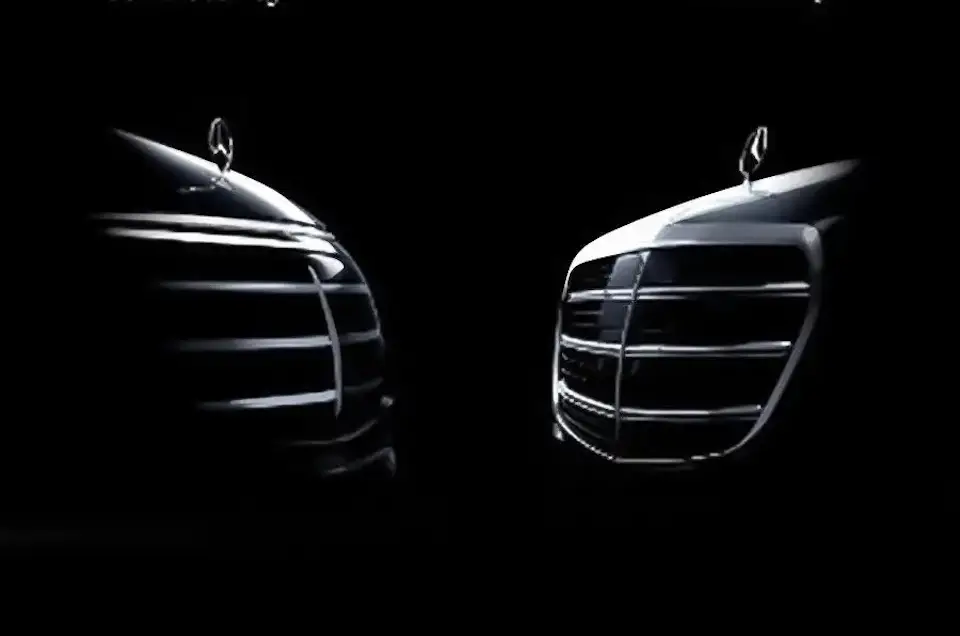 The Mercedes EQS will come with a basic S-Class grille because many people have asked for it
