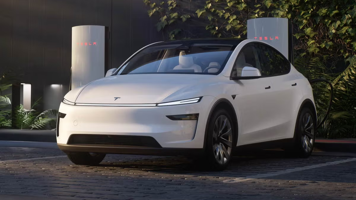 2025 Facelift The Tesla Model Y Juniper Was Finally Shown Off