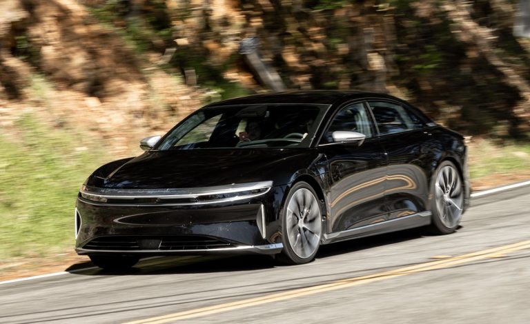 The 2024 Lucid Air Grand Touring Program has some small changes