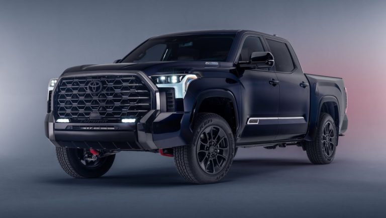 The 2024 Toyota Tundra 1794 Limited Edition has a lift package and lots of leather