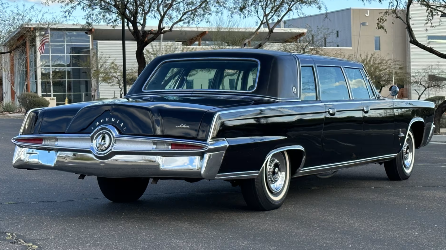 The 1964 Presidential Limo that was used for JFK's funeral procession is for sale 