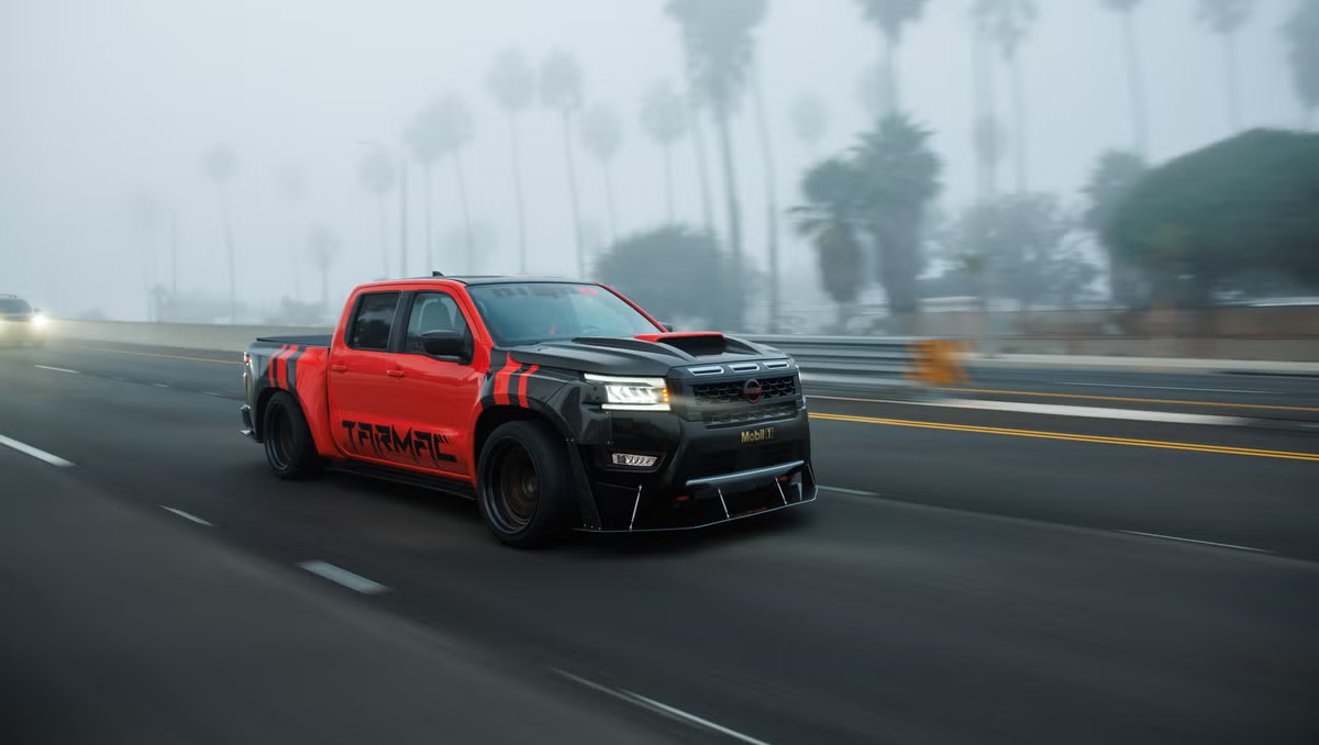 Nissan Frontier Tarmac Concept Is A Street Truck Built For Drifting