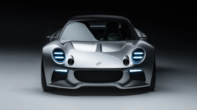 The revived Lotus Elise electric sports car can be charged very quickly