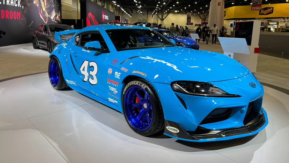 At The 2024 SEMA Industry Show, The Toyota "Suprabird" Will Honor Richard Petty