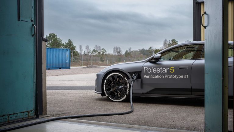 Polestar 5 can be charged from 10% to 80% in 10 minutes