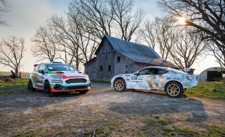 Lia Block uses a Subaru BRZ rally car to honour her father, Ken Block.